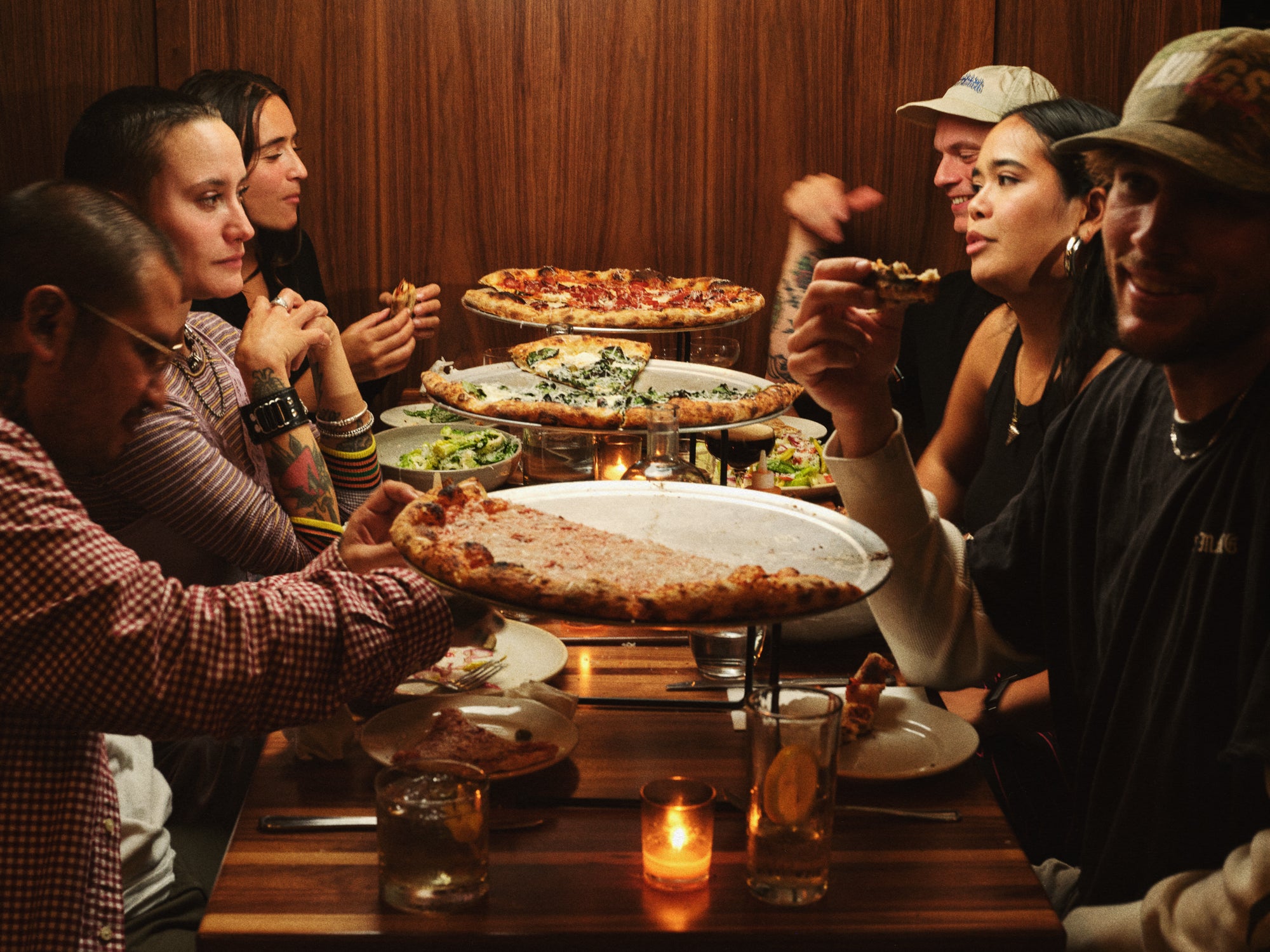 Party at Decades Pizza in Ridgewood, Queens